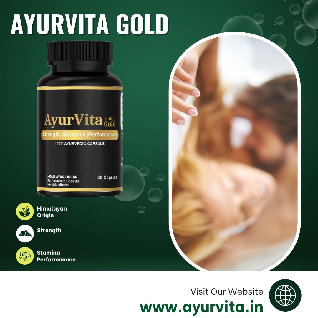 AyurVita Ashwagandha Shilajit Gold 60