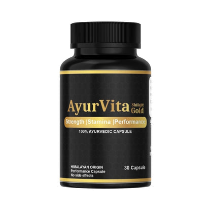 AyurVita Ashwagandha Shilajit Gold Premium 30