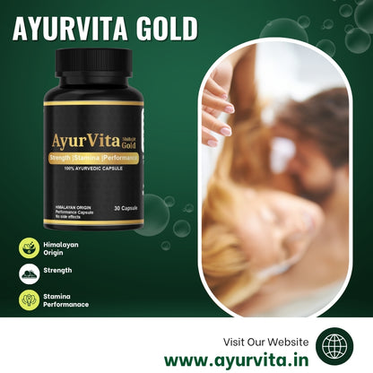 AyurVita Ashwagandha Shilajit Gold 60